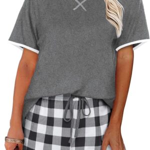 Women Pajama Set Casual Short Set